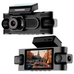 TRENDVISION Видеорегистратор Proof 360 черный 2Mpix 1440x2560 1440p 150гр. GPS SigmaStar SSC8826Q