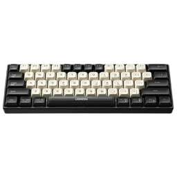 UGREEN Клавиатура механическая проводная K371 (55655) USB Wired Mechanical Keyboard RU. Цвет: Черный/Темно-золотой