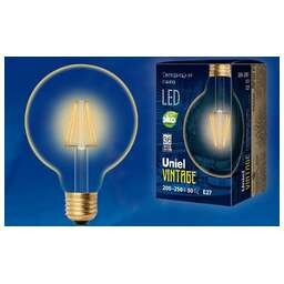 UNIEL (UL-00002359) LED-G95-6W/GOLDEN/E27 GLV21GO