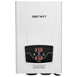 SMARTWATT Стабилизатор напряжения AVR Boiler 2000RW 2000ВА белый
