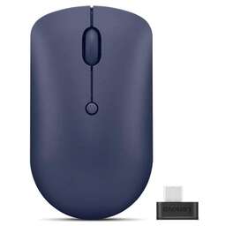 LENOVO Мышь 540 USB-C Wireless Compact темно-синий оптическая 2400dpi беспров. USB-C для ноутбука 3but (GY51D20871)