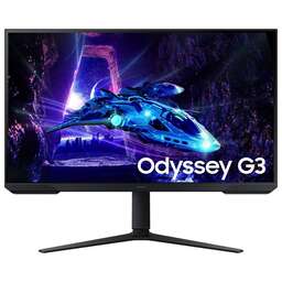 SAMSUNG Монитор 32" Odyssey G3 S32DG300EI черный VA LED 16:9 HDMI матовая HAS Piv 250cd 178гр/178гр 1920x1080 180Hz FreeSync DP FHD 5.6кг