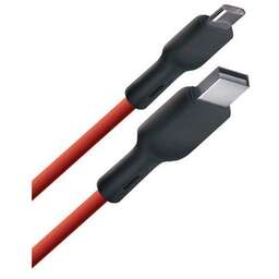 BORASCO Кабель USB Type-C - USB (m), 1м, 3A, красный [38516]