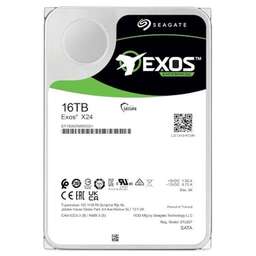 SEAGATE Жесткий диск SATA 16TB EXOS X24 7200RPM 6GB/S 512MB ST16000NM002H