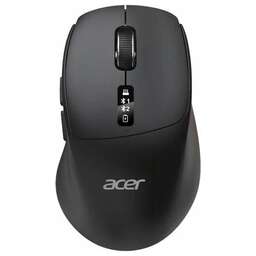 ACER Мышь OMR503 черный оптич. 3200dpi silent беспров. BT/Radio USB 4but (ZL.MCE11.01B)