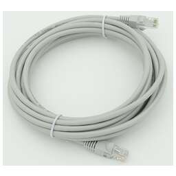 NONAME Патч-корд cat.5E stranded molded 5м серый RJ-45 (m)-RJ-45 (m)
