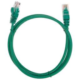 REXANT Патч-корд U/UTP, CAT 5e, RJ45-RJ45, 26AWG, LSZH, зеленый, 1м