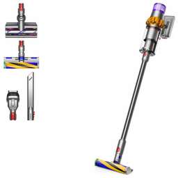 DYSON Вертикальный пылесос V15 Detect Absolute (SV47), 660Вт, желтый/никель [446986-01]