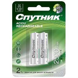 СПУТНИК Аккумулятор NI-MH HR6 2500 MAH