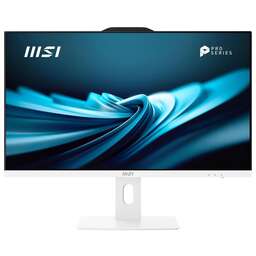 MSI Моноблок Pro AP272P 14M-650XRU 27" Full HD i3 14100 (3.5) 8Gb SSD512Gb UHDG 730 без ОС GbitEth WiFi BT 120W клавиатура мышь Cam белый 1920x1080
