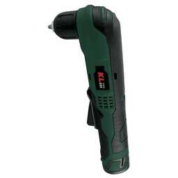 KLPRO Профессиональная компактная аккумуляторная угловая дрель KLDAM1020 10,8Вт (12 Нм, 550об/мин, Li-ion, ЗУ)