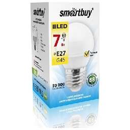 SMARTBUY (SBL-G45-07-30K-E27) 7W/3000/E27