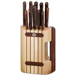 VICTORINOX Набор ножей кухон. Wood (5.1150.11) компл.:11предм. с подставкой дерево подар.коробка