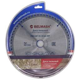 BELMASH Диск пильный 250x3/1,8x32/30; 60T