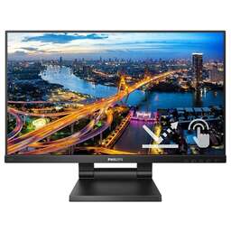 PHILIPS Монитор 23.8" 242B1TC Touch IPS, 1920x1080, 75Hz, 4ms, 250сd/m, 1000:1 | VGA, HDMI(1.4), DP(1.2), 4xUSB 3.2 | HAS, InPSU, Speakers, Vesa 100, Black