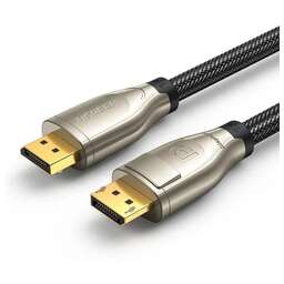 UGREEN Кабель аудио-видео DP112, DisplayPort (m) - DisplayPort (m), 1м, черный [60842]