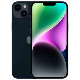 APPLE Абонентская радиостанция IPhone 14 Midnight 128GB цвет:полночный-черный с сим слотом