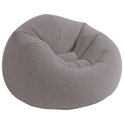 INTEX Кресло надувное BEANLESS BAG CHAIR 107x104x69 см . (в коробке) Арт. 68579NP