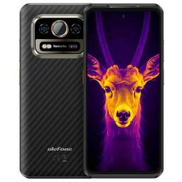 ULEFONE Смартфон Armor 25T Pro 6+256GB Frost Black/6.78” FHD+ IPS/120Hz/MT63005G/And14/50+64MP/32MP/ThermoVue/6500mAh