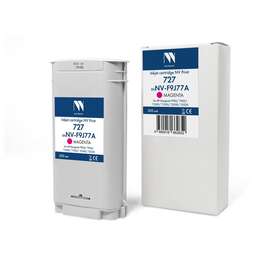 NV PRINT Струйный картридж 727 (NV-F9J77A) Magenta для HP DesignJet T920/T930/T1500/T1530/T2500/T2530 (300 мл) совместимый