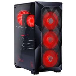 BLOODY ПК BD-PC RB55C1 MT Ryzen 5 5600X (3.7) 32Gb SSD1Tb RTX4060 8Gb Windows 11 Home GbitEth 500W черный (RUS) (2107186)