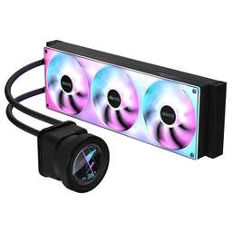 GIGABYTE Жидкостная система охлаждения AORUS ELITE 360 3 x 120mm ARGB Fan, RTL
