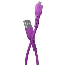 MORE CHOICE (4627151193113) K16m USB (m)-microUSB (m) 1.0м - фиолетовый