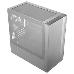 COOLER MASTER Корпус mATX MasterBox NR400 w/o ODD, Mini-Tower, без БП, черный [mcb-nr400-kgnn-s00]