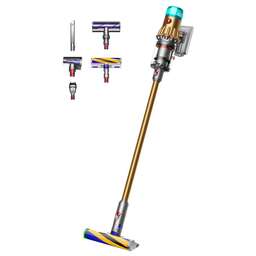 DYSON Вертикальный пылесос SV46 V12 Detect Slim Absolute, 545Вт, золотистый/серебристый [448870-01]