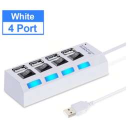 SMARTBUY (SBHA-7204-B) USB 2.0 хаб 4 порта, черный