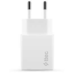 TTEC Сетевое зарядное устройство SmartCharger Travel Charger 2.1A . Цвет: белый
