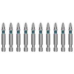 GROSS Бита PH2х50мм, сталь S2, шестигр., отрывн., 10 шт. 113305