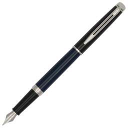 WATERMAN Ручка перьев. Hemisphere Colour Blocking (2202847) Blue/Black CT F сталь нержавеющая подар.кор