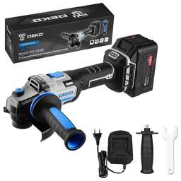 DEKO Углошлифовальная машина DKAG20 PRO 9000об/мин рез.шпин.:M14 d=125мм (085-1073)