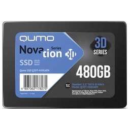 QUMO SSD 480GB Novation TLC 3D (Q3DT-480GAEN) 2,5"/7 mm R/W 560/540 AS2258 OEM
