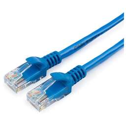 CABLEXPERT (15360) PP6U-0.25M/B, кат.6, 0.25м, литой, многожильный (синий)