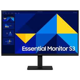 SAMSUNG 27" Монитор S27D300GAIXCI, 1920x1080, IPS, 100Гц, 1хHDMI, черный [ls27d300gaixci]