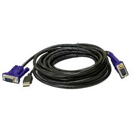 ORIGO Кабель KVM OKVMCU5 5м черный VGA-USB (m) (OKVMCU5/A1A)