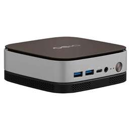 OSIO Мини ПК BaseLine B51i-017 Intel Core i5 1235U, DDR4 16ГБ, 512ГБ(SSD), Intel Iris Xe, Windows 11 Pro, коричневый и серебристый