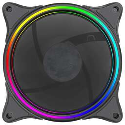 BLOODY Вентилятор для корпуса BD-CF120ARGB3 ARGB 120х120x25 черный 4-pin 26дБ (BD-CF120ARGB3-BK) Ret