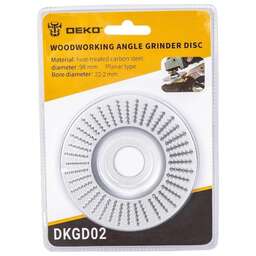 DEKO Круг обдир. по дер. DKGD02 (064-7013) d=98мм d(посад.)=22.2мм (угловые шлифмашины)