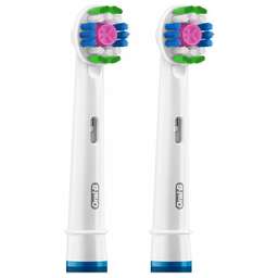 ORAL-B Насадка для зубных щеток 3D White EB18pRB, 2 шт [80347231]