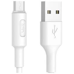 HOCO (6957531080138) X25 USB (m)-microUSB (m) 1.0м - белый