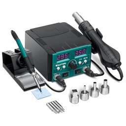 KRAFTOOL Паяльная станция KR-75 электрич. 750Вт макс.t=480 (55340)