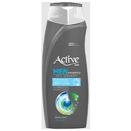 ACTIVE Шампунь мужской против перхоти CARE & BEAUTY. С климбазолом и ментолом, 350 мл (512102057)