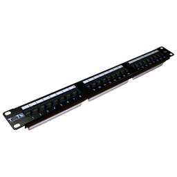 LANMASTER Патч-панель TWT-PP24UTP/6 19" 1U 24xRJ45 кат.6 UTP