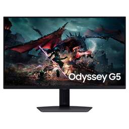 SAMSUNG 27" Монитор Odyssey G5 S27DG500EIXCI, 2560x1440, IPS, 180Гц, 1хHDMI, 1хDP, черный [ls27dg500eixci]