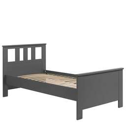 ГУД ЛАКК 2.08.04.210.4 САГА кровать одинарная 90х200 серый