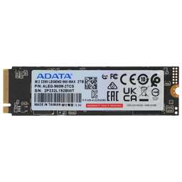 A-DATA Накопитель SSD PCIe 4.0 x4 2TB ALEG-960M-2TCS Legend 960 Max M.2 2280