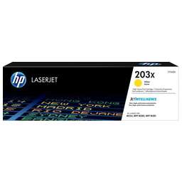 HP Картридж 203X, желтый / CF542X